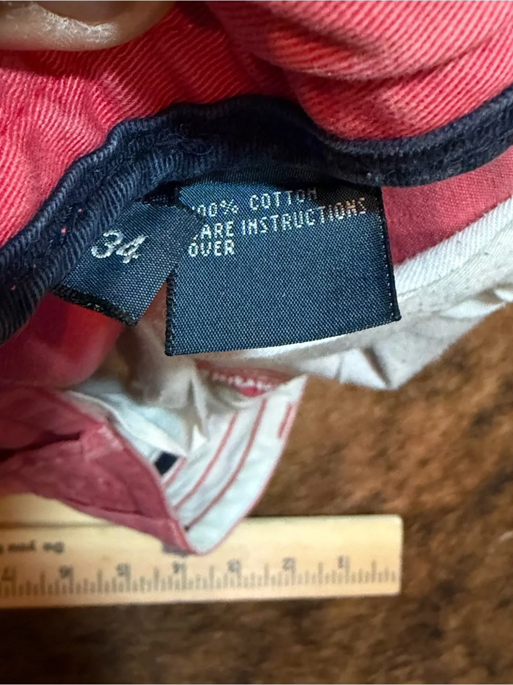 Vintage Polo Ralph Lauren Classic Chino Cargo Shorts Men Adult Size 34x9 salmon